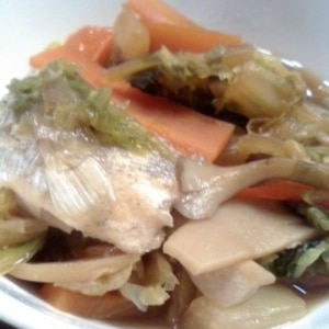 鱈と白菜の蒸し焼き
